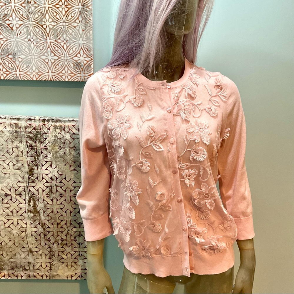 Ann Taylor Button Down Sweater - image 3